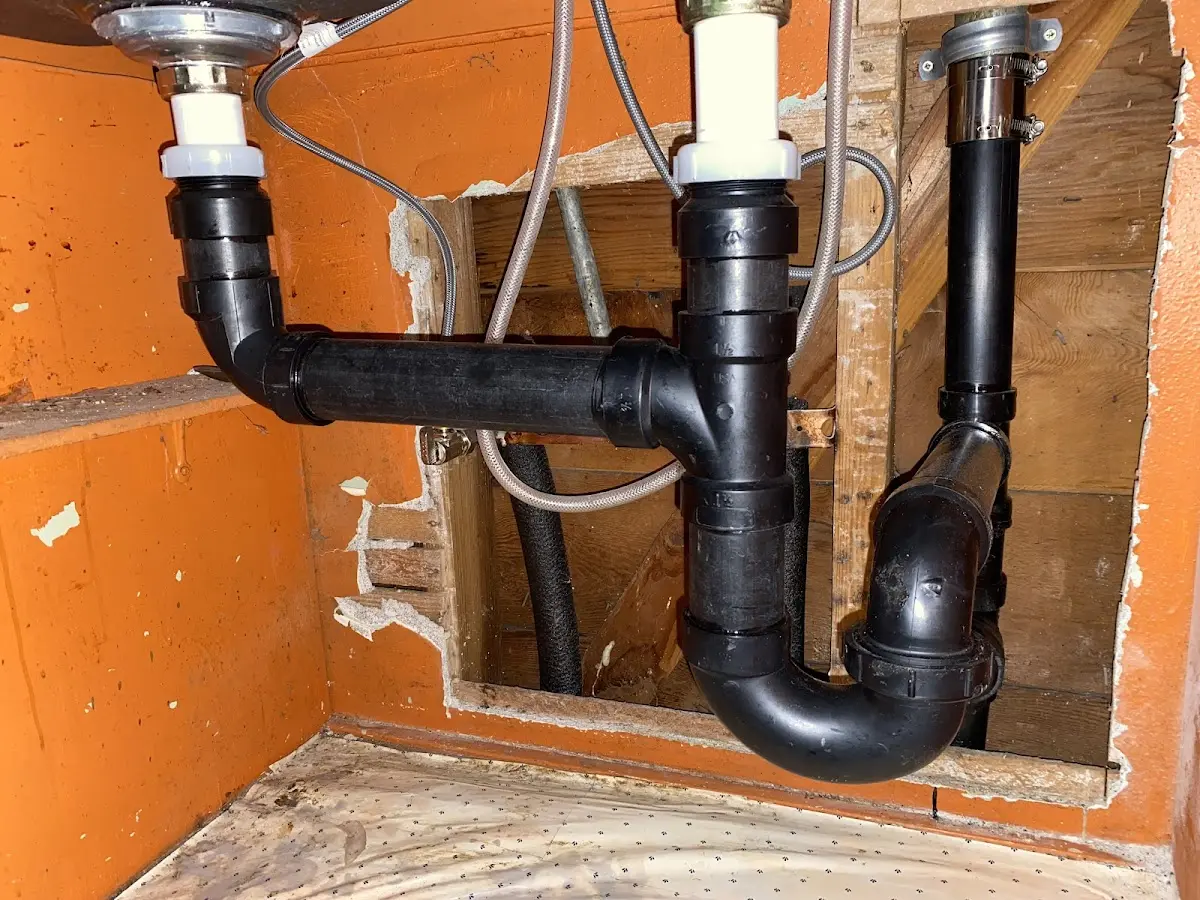 Professional Repiping Services equipment and tools on the job in Hunters Creek Village
